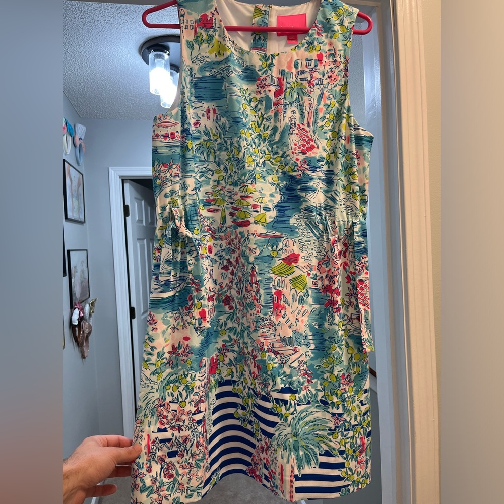 Lily Pulitzer shift dress, size 10